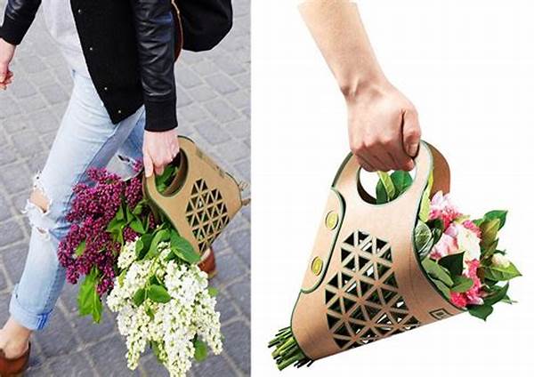 Creative Reuse In Flower Packaging