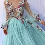 Elegant Flower Designs For Prom