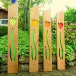Handmade Wooden Garden Sculptures