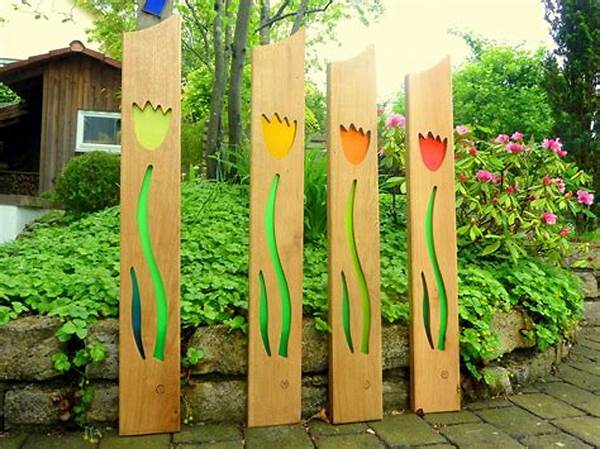 Handmade Wooden Garden Sculptures