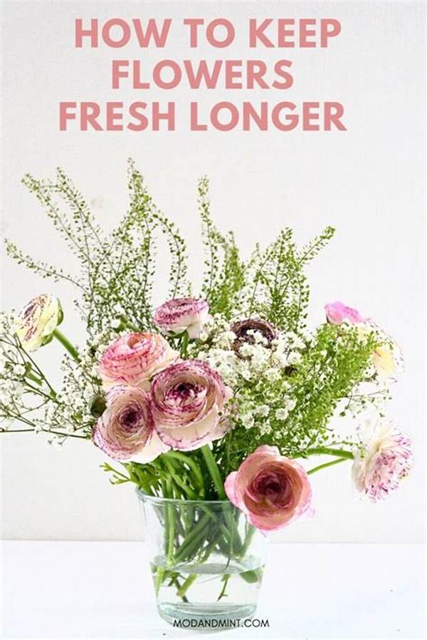 Keeping Bouquets Fresh Longer