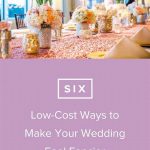 Low-cost Wedding Floral Solutions