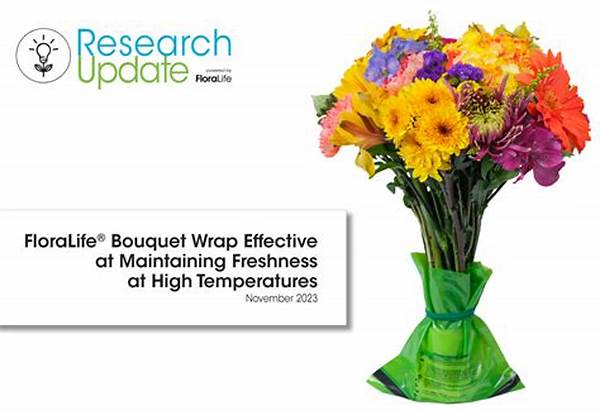 Maintaining Flower Freshness Temperature