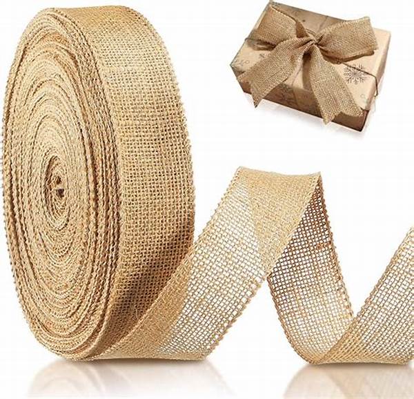 Organic Ribbon For Gift Bouquets