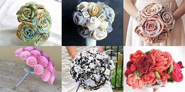 Upcycled Materials For Bouquet Wrapping