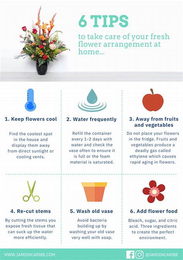 Vase Maintenance For Fresh Blooms