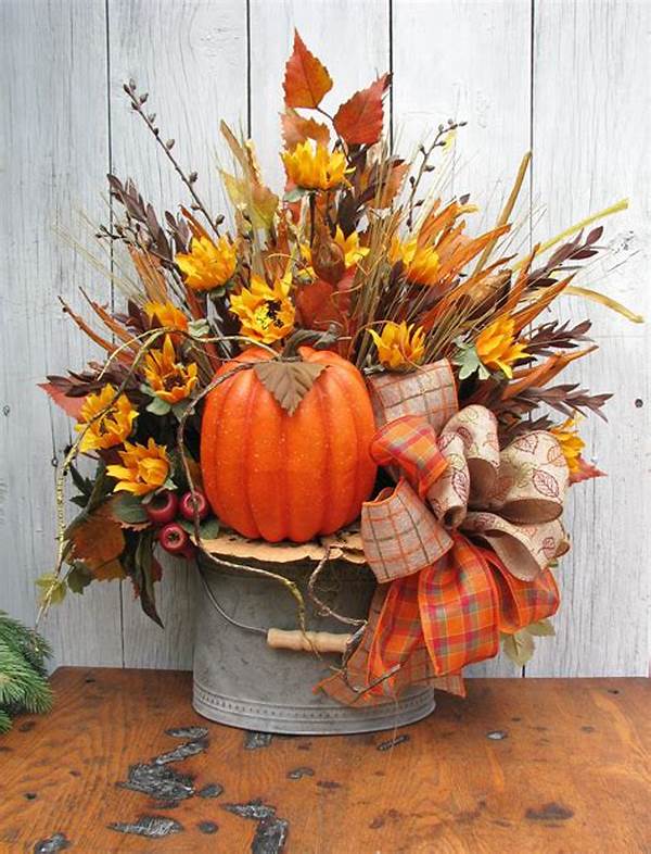 Autumn Table Centerpiece Flower Designs