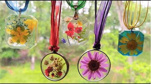 Dried Petal Jewelry Making