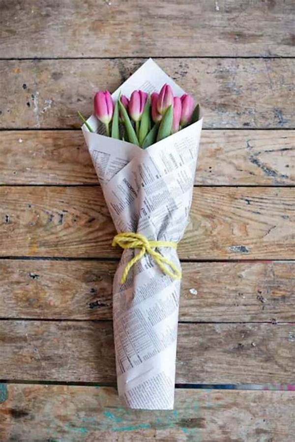 Earth-friendly Bouquet Wrapping Ideas