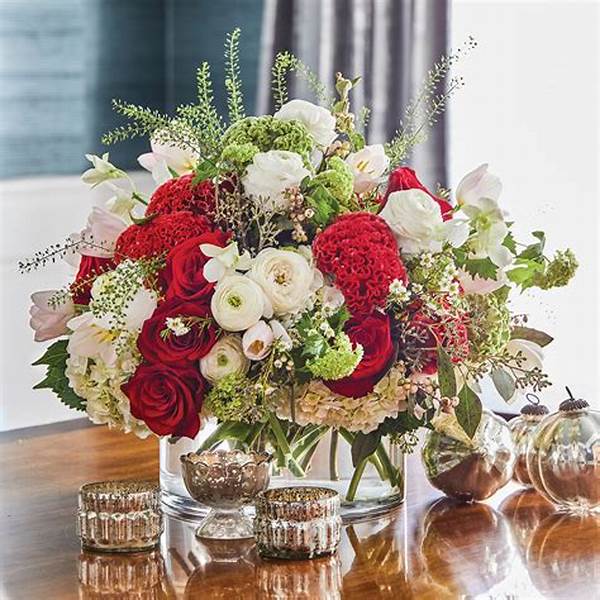Festive Holiday Flower Combinations