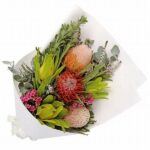 Minimal Waste Bouquet Presentation