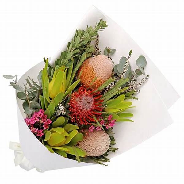 Minimal Waste Bouquet Presentation