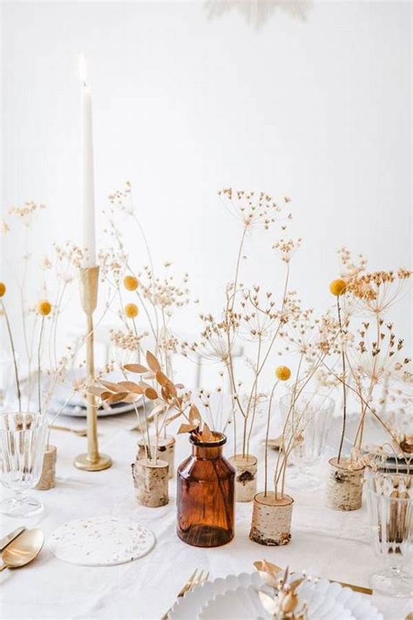 Minimalist Dried Flower Decoration