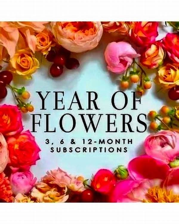 Monthly Floral Delivery Program