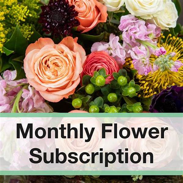 Monthly Flower Subscription Service