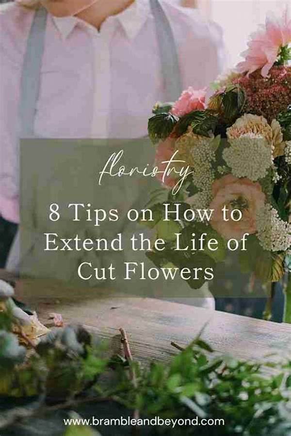 Techniques To Extend Cut Flowers’ Life