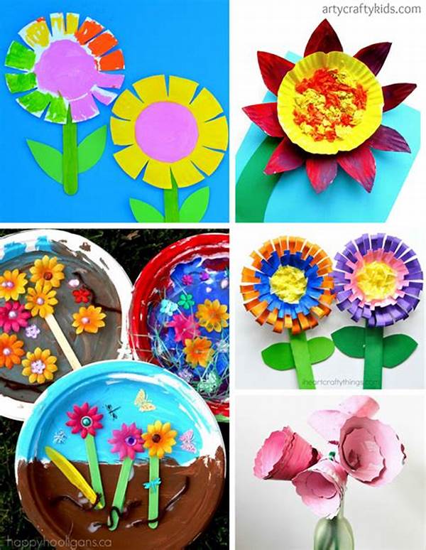 Toddler-friendly Flower Craft Ideas