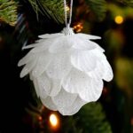 “vintage Flower Petal Ornaments”