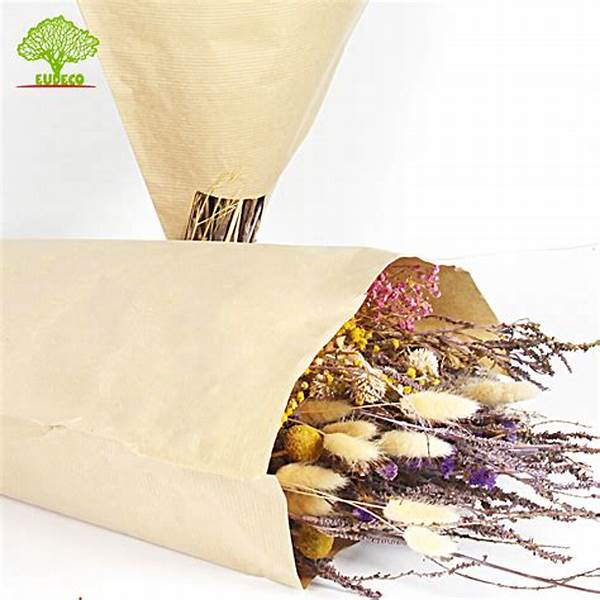 Crafting Flower Wraps From Reused Resources