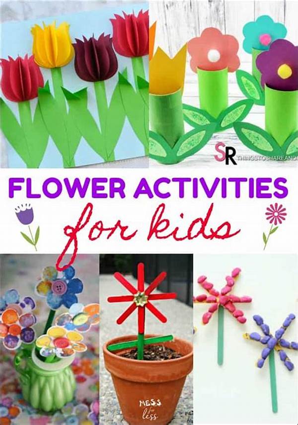Creative Flower Tasks For Youth