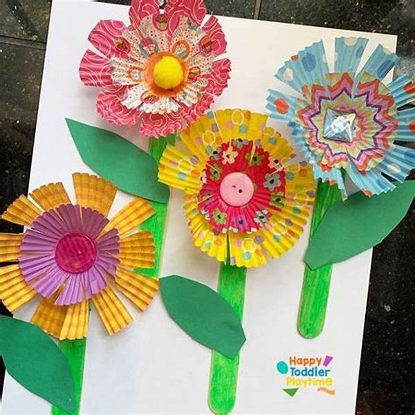 Educational Flower Crafts For Preschool Children