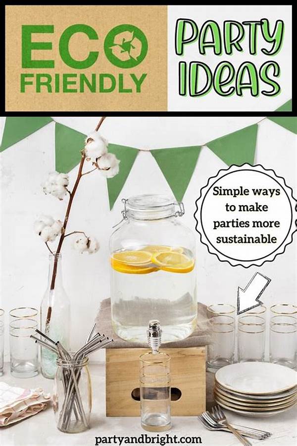 Environmentally Friendly Event Decoration