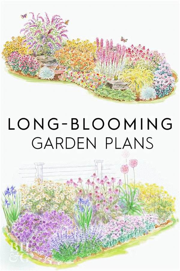 Flower Garden Layout By Season