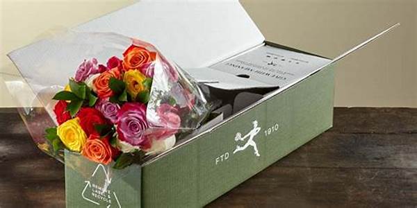 Green Packaging For Flower Delivery