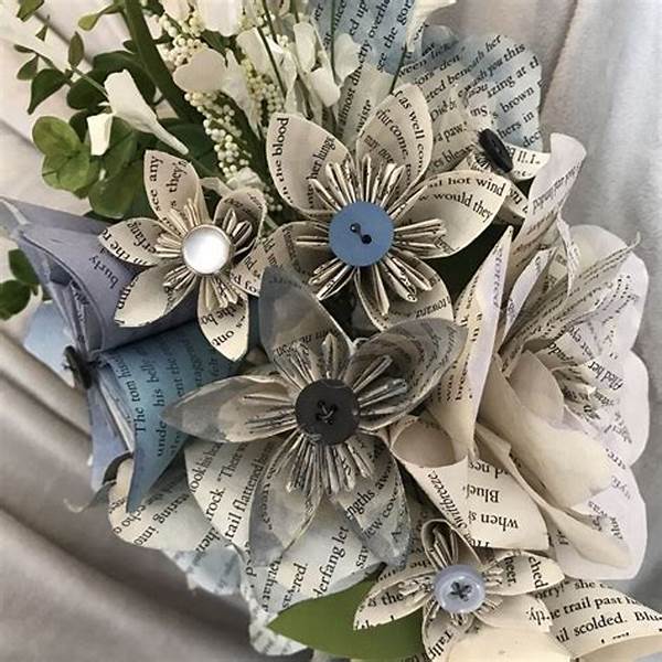 Handmade Recycled Bouquet Decorations