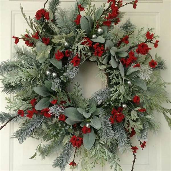 Holiday Wreaths With Seasonal Flowers