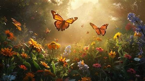 Interaction Of Wildflowers With Fauna