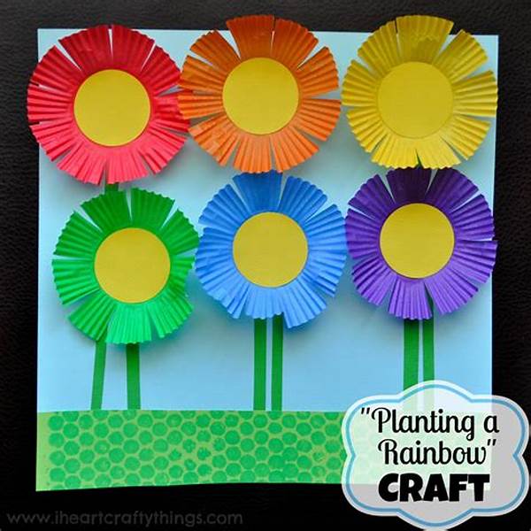 Interactive Flower Crafts For Preschool