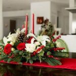 Modern Christmas Flower Centerpiece Designs