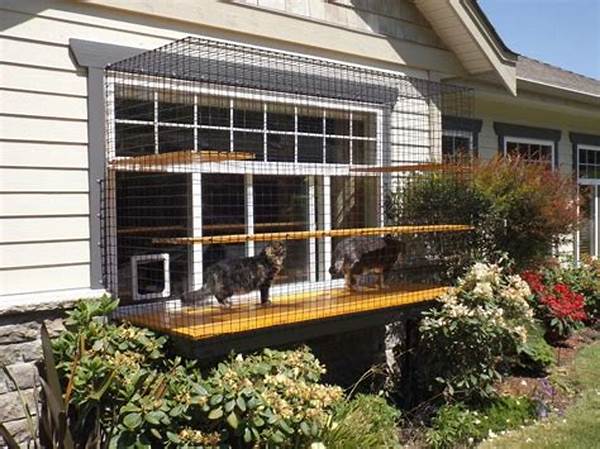 Outdoor Space Enrichment For Felines.