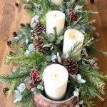 Rustic Holiday Floral Centerpiece Designs
