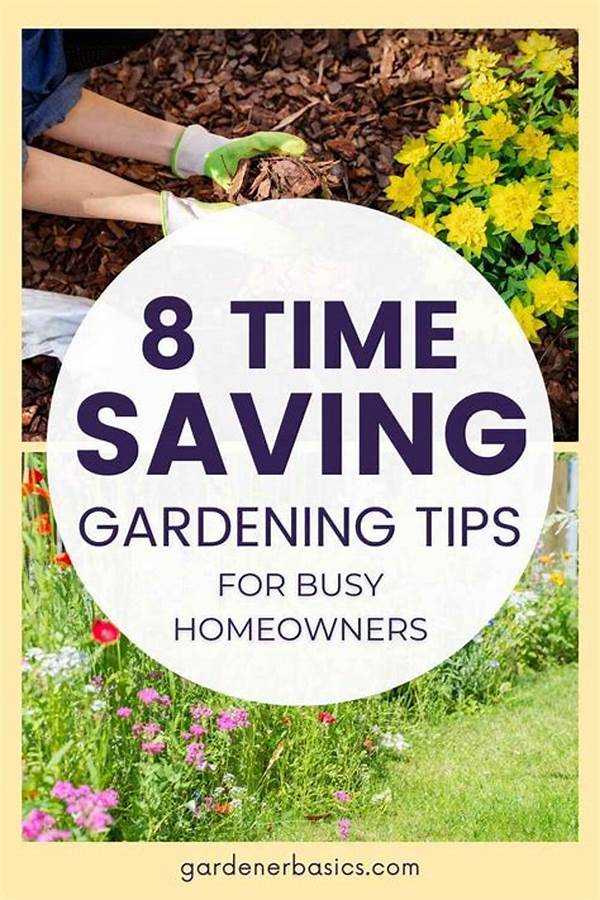 Time-saving Gardening Techniques