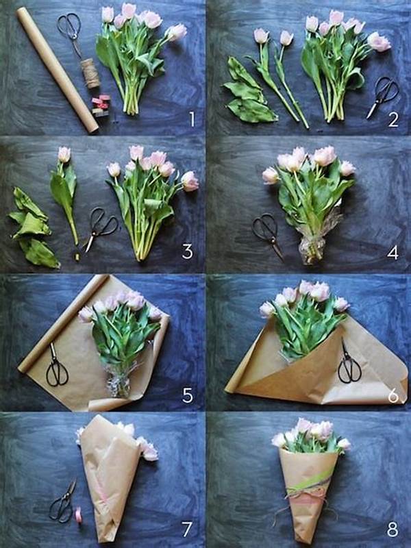 Unique Repurposed Flower Wrap Ideas