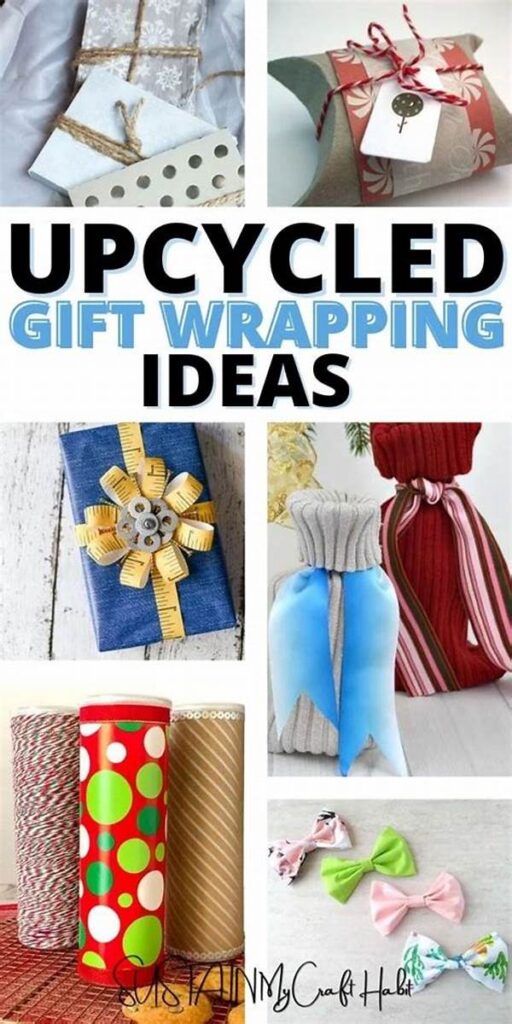 Unique Upcycled Flower Wrapping Techniques