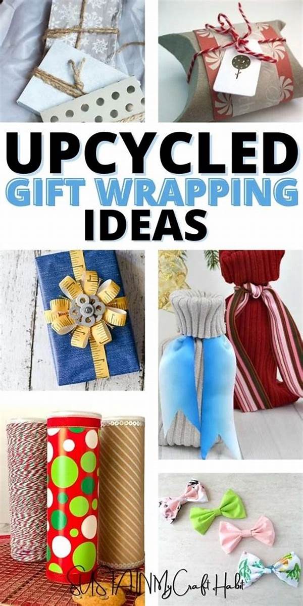 Unique Upcycled Flower Wrapping Techniques