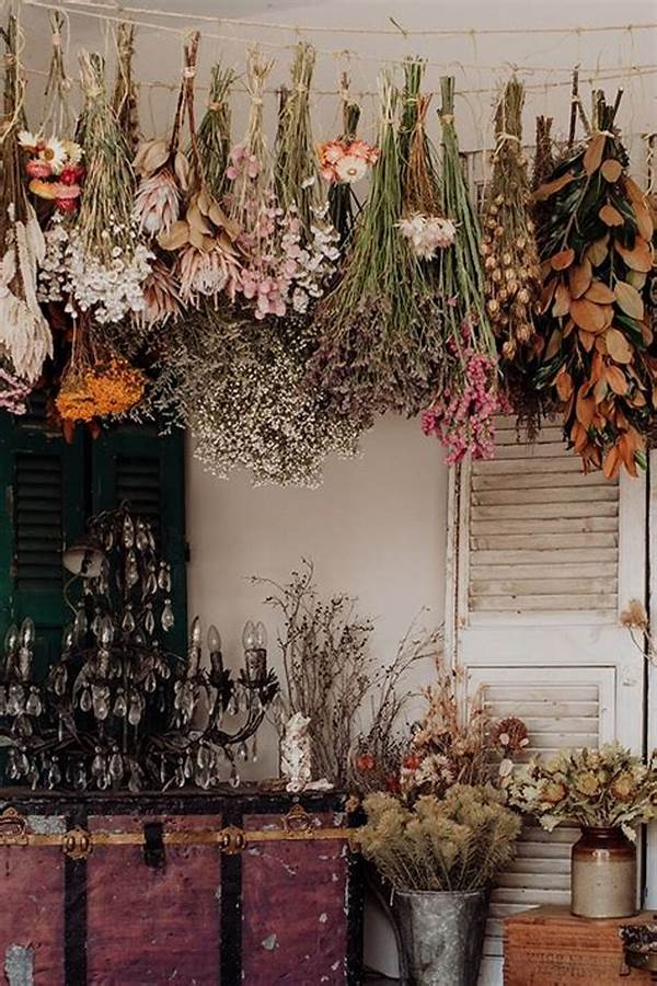 “vintage Dried Floral Decor”