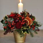 Christmas Table Flower Decorations