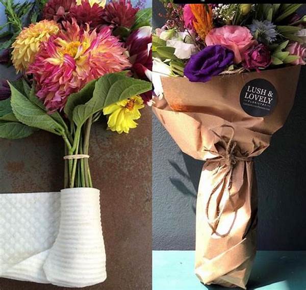 Compostable Bouquet Wrap Options