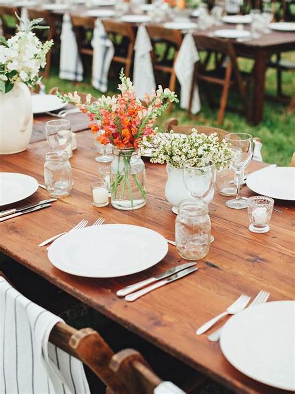 Cost-effective Wedding Table Decor