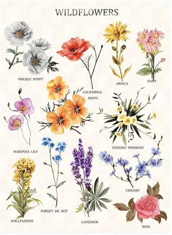 Differentiating Wildflower Types Outdoors