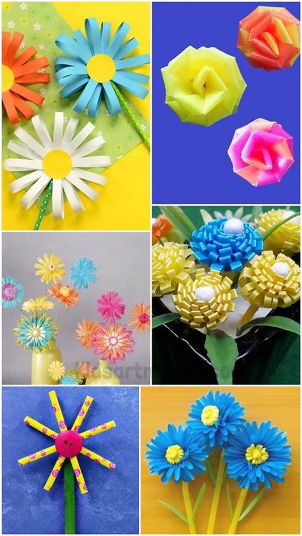 Diy Flower Crafts For Early Childhood
