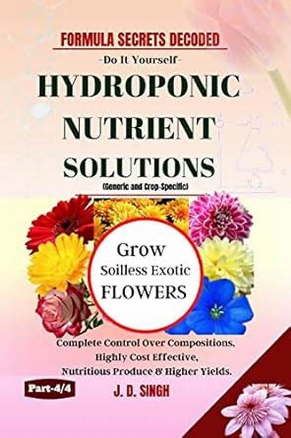 Diy Flower Nutrient Solutions Recipes