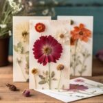 Dried Flower Card Design Ideas