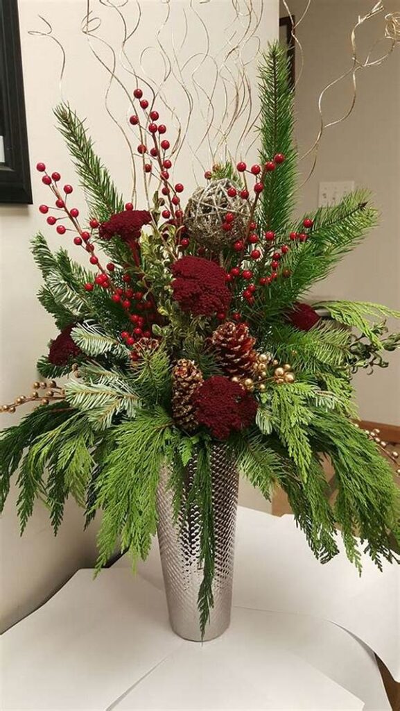 Elegant Holiday Floral Arrangements