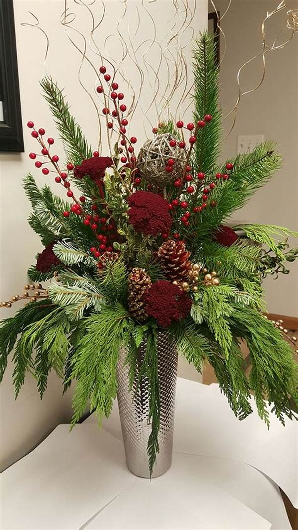 Elegant Holiday Floral Arrangements