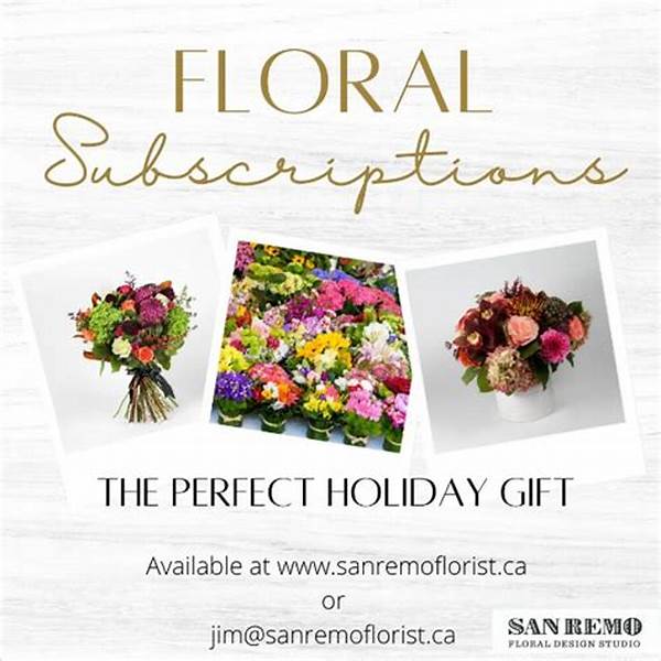 Exclusive Floral Subscription Services